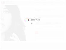 Tablet Screenshot of elspetheastman.com